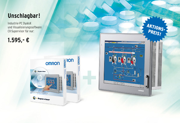 Unschlagbar! Industrie-PC DyaloX und Visualisierungssoftware CX-Supervisor f�r nur: 1.595,- Euro